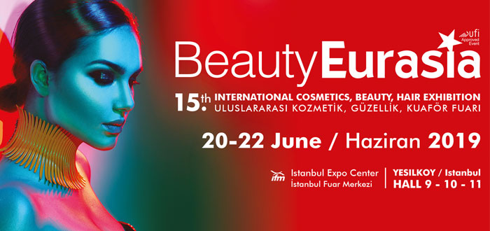 15th International Cosmetics, Beauty, Hairdresser Fair (BeautyEurasia 2019