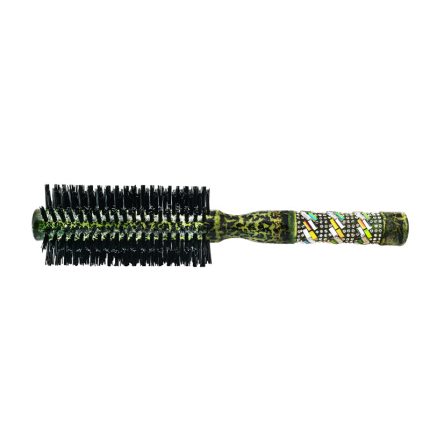 Elsa Professional 76 Stone Leopard Green Hair Brush