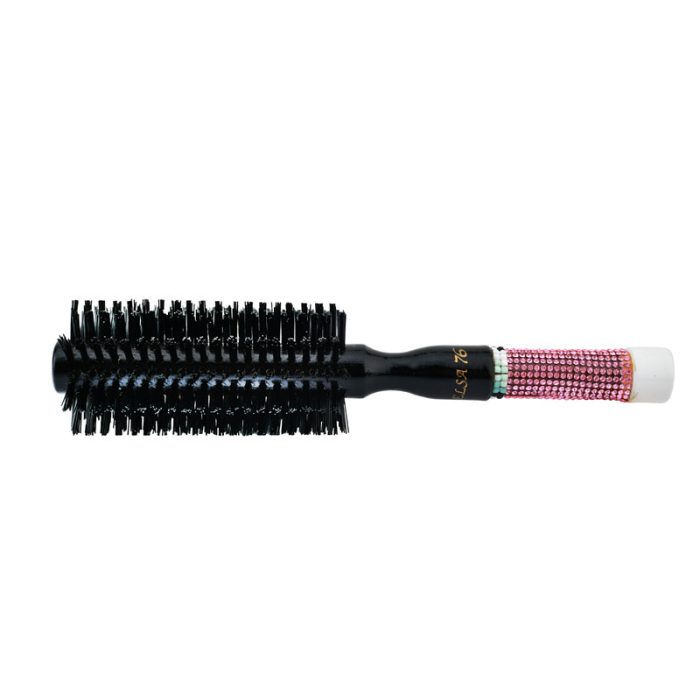 Elsa Professional 76 Pink Stone Black Hair Brush