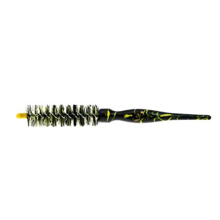 Elsa Professional Yellow Black Pattern Blow Dry Brush